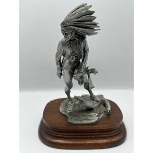 Michael Boyett Victor Cheyenne Fine Pewter Figure 328 of 2500 Chilmark 1980